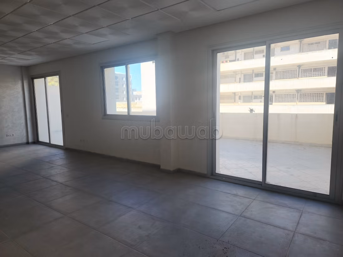 Office spaces for rent on Avenue Mohamed 5 different areas first floor