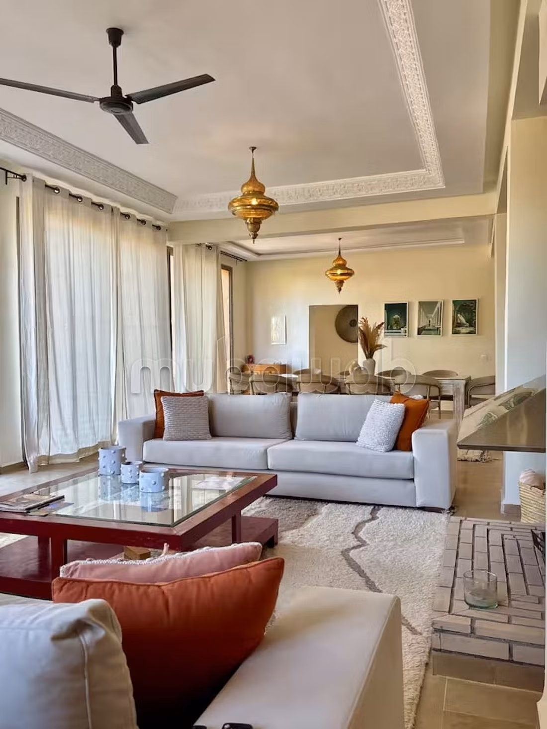 Splendida villa in vendita in Route de l'Ourika. 9 camere accoglienti. Arredato