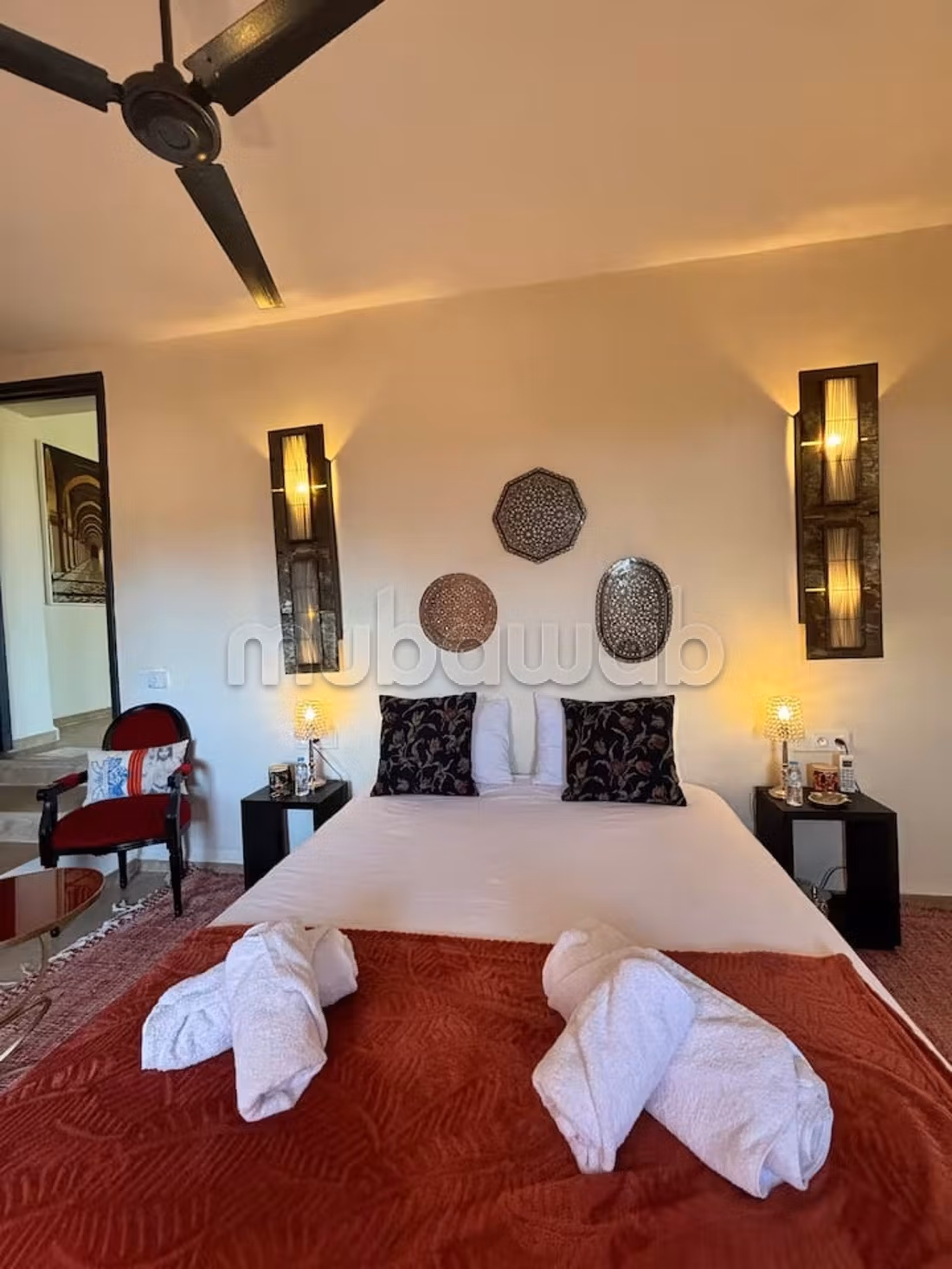 Splendida villa in vendita in Route de l'Ourika. 9 camere accoglienti. Arredato