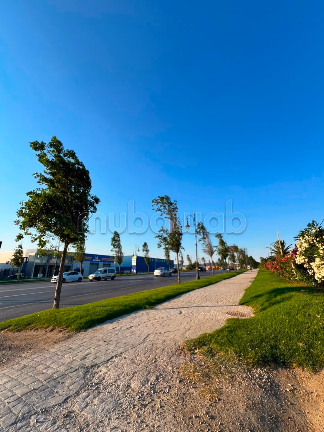 Grond te koop langs de nationale weg in Asilah. Oppervlakte 2034 m²