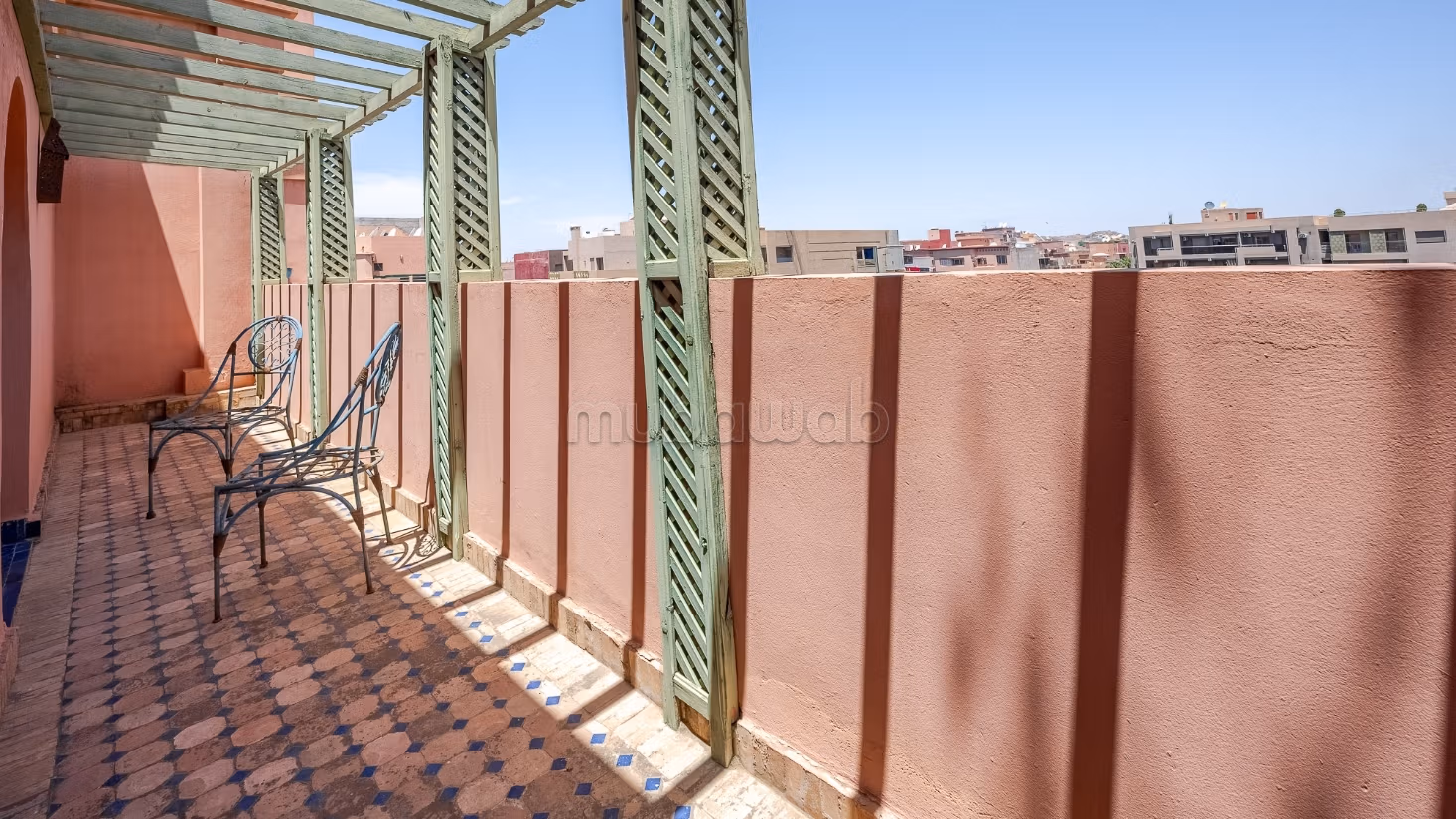 Attico Hivernage 4 ch Terrazza