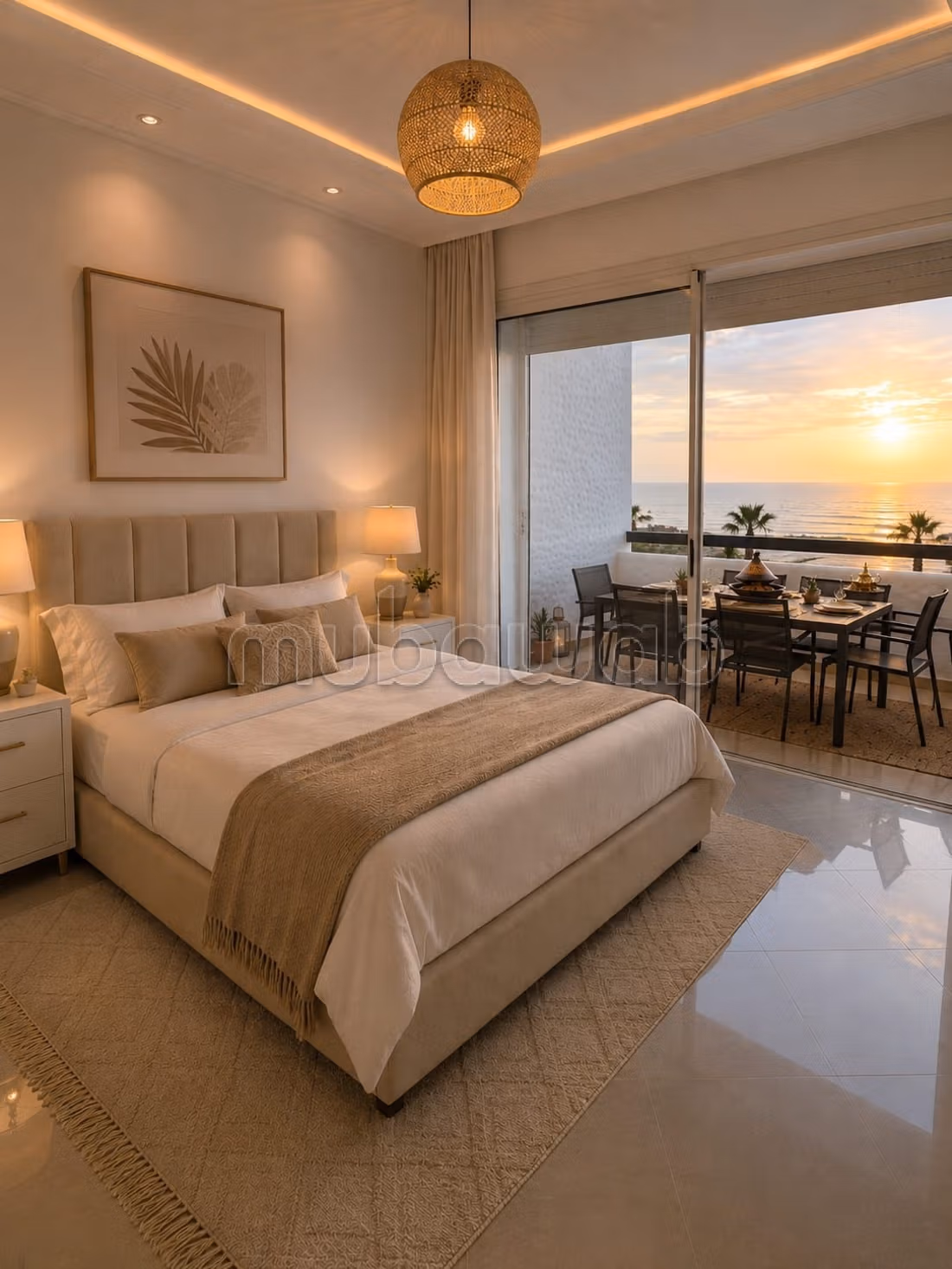 Bel appartamento in vendita ad Asilah. Marina golf 1 Stanza