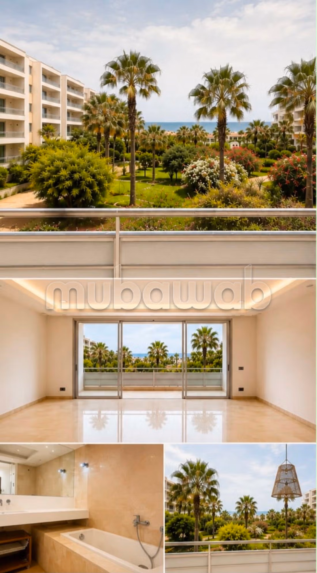 A vendre appartement vue mer ain diab