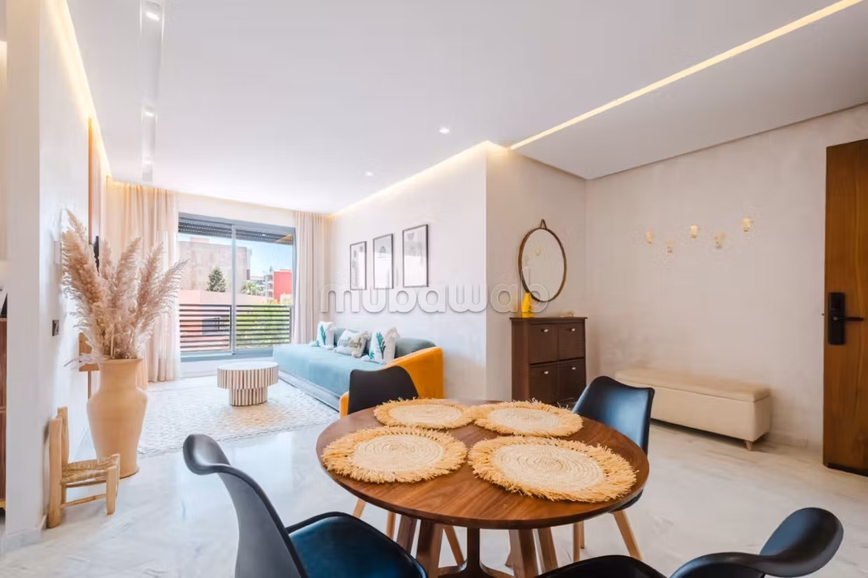 Elegante appartamento arredato con 2 camere a Guéliz