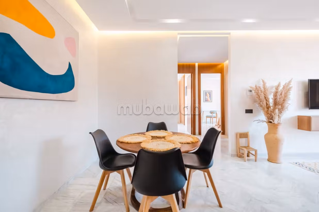 Elegante appartamento arredato con 2 camere a Guéliz