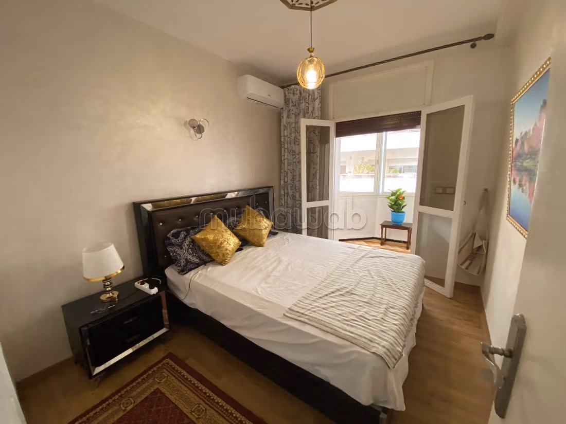 Appartment meublé a louer rabat agdal 
2 chambres