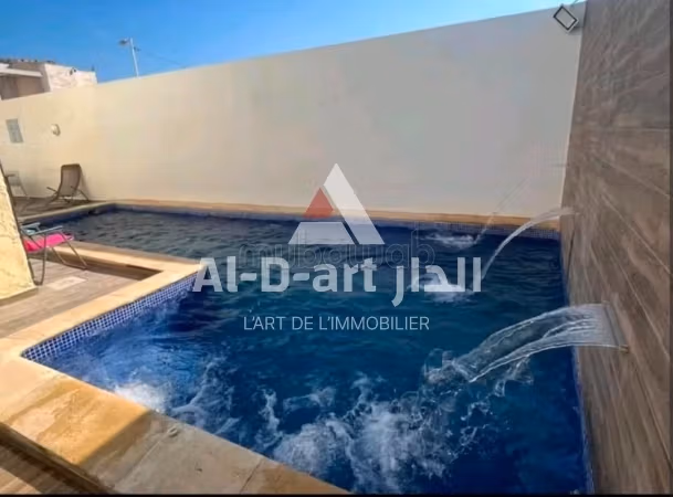 Villa S5 avec piscine à 100 mètres de la plage