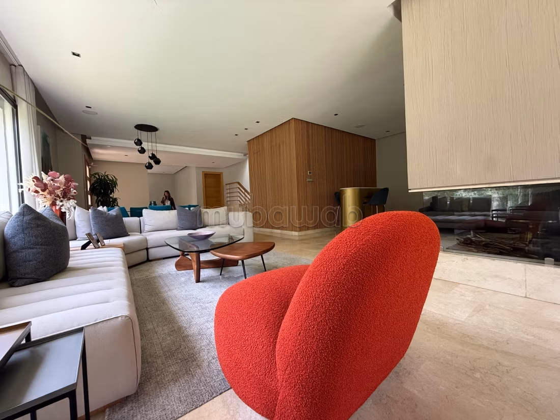 Superbe villa meublée à Bouskoura Ville Verte