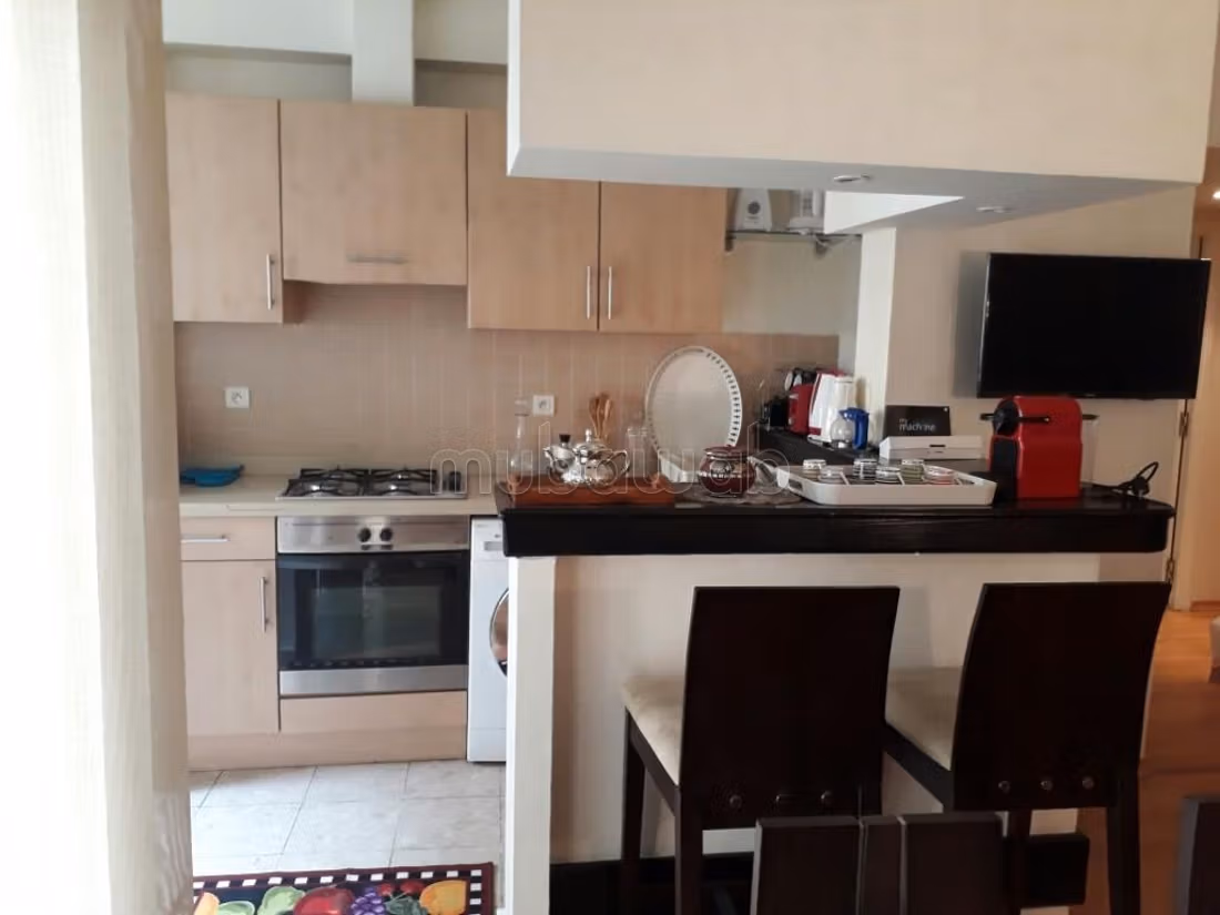 Gestoffeerde studio te huur – Gauthier, Casablanca