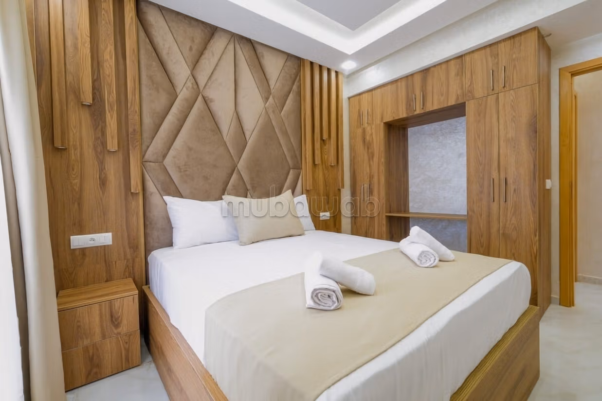 Location saisonnière à De La Plage. 2 belles chambres. Fenêtres en double vitrage et vue mer
