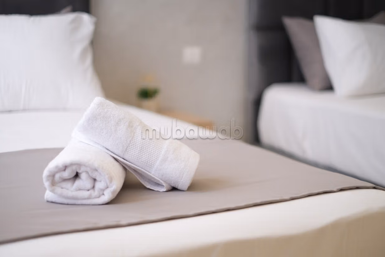Location saisonnière à De La Plage. 2 belles chambres. Fenêtres en double vitrage et vue mer