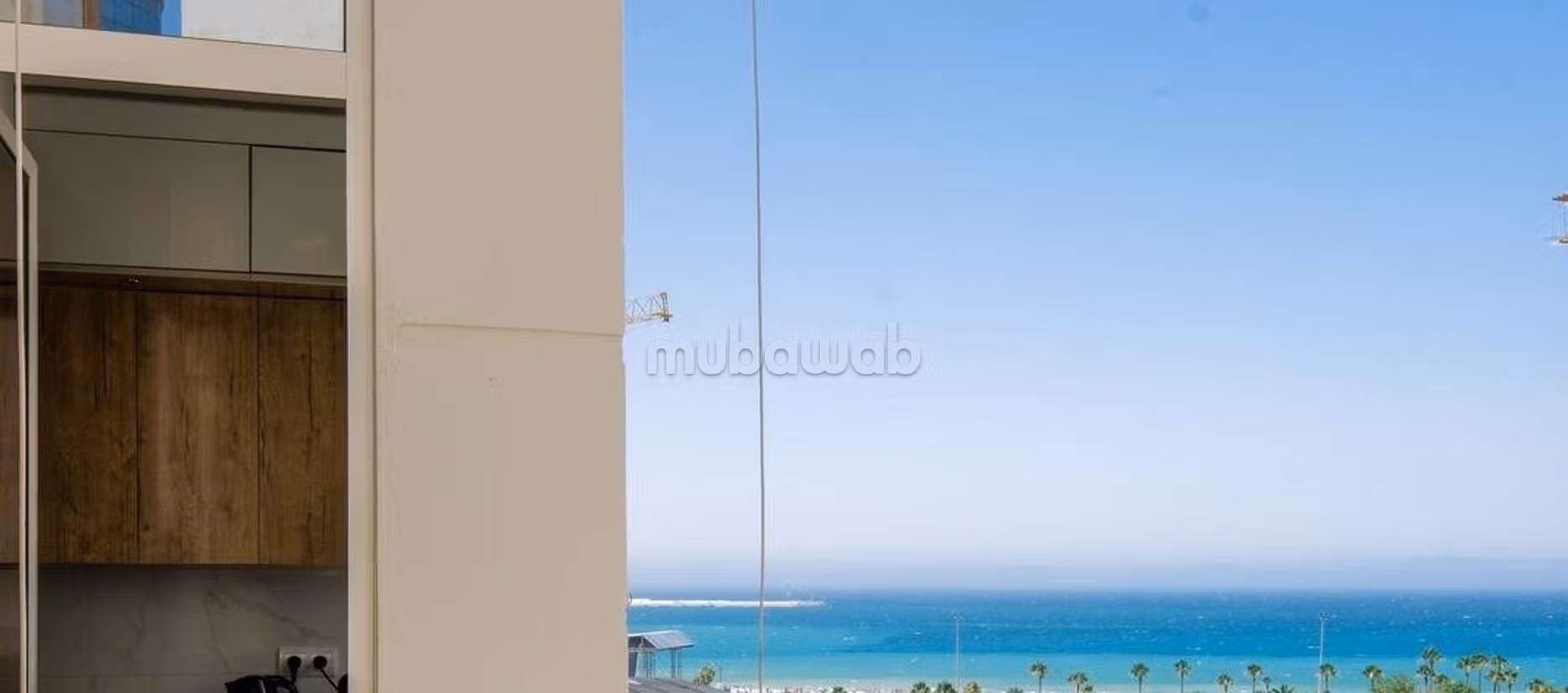 Location saisonnière à De La Plage. 2 belles chambres. Fenêtres en double vitrage et vue mer