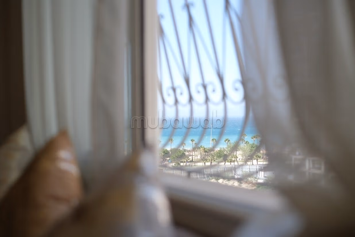 Location saisonnière à De La Plage. 2 belles chambres. Fenêtres en double vitrage et vue mer