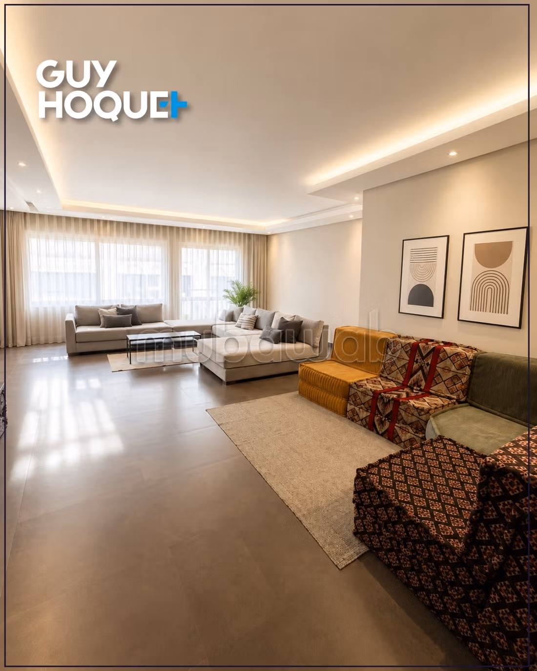 Magnifique appartement meublé de 155 m² 
racine