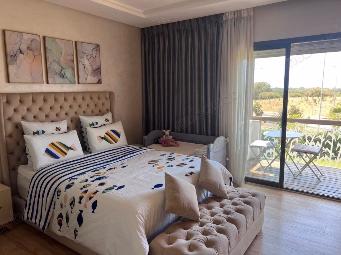 Coquet appartement meublé à louer – Riad Extension, CGI Oulad Mtaa