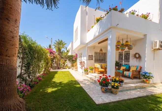 In affitto una villa arredata S4 a La Marsa