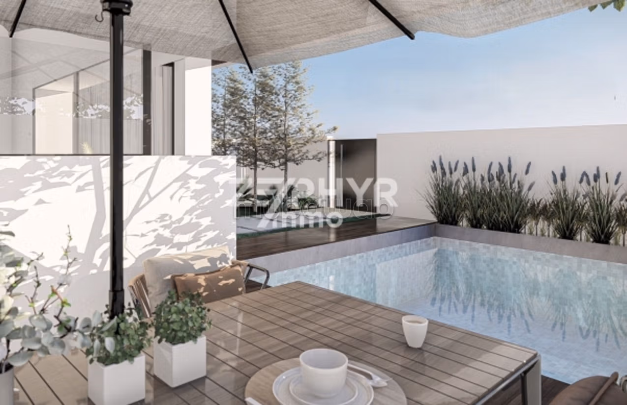 A vendre appartement S3 213m² avec piscine à la Marsa