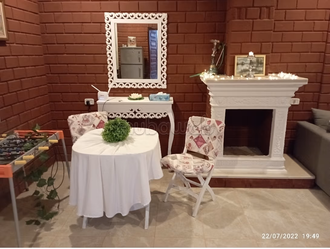 Posizione della casa vacanze a Hammamet Sud. Superficie 500 m². Posti auto e giardino