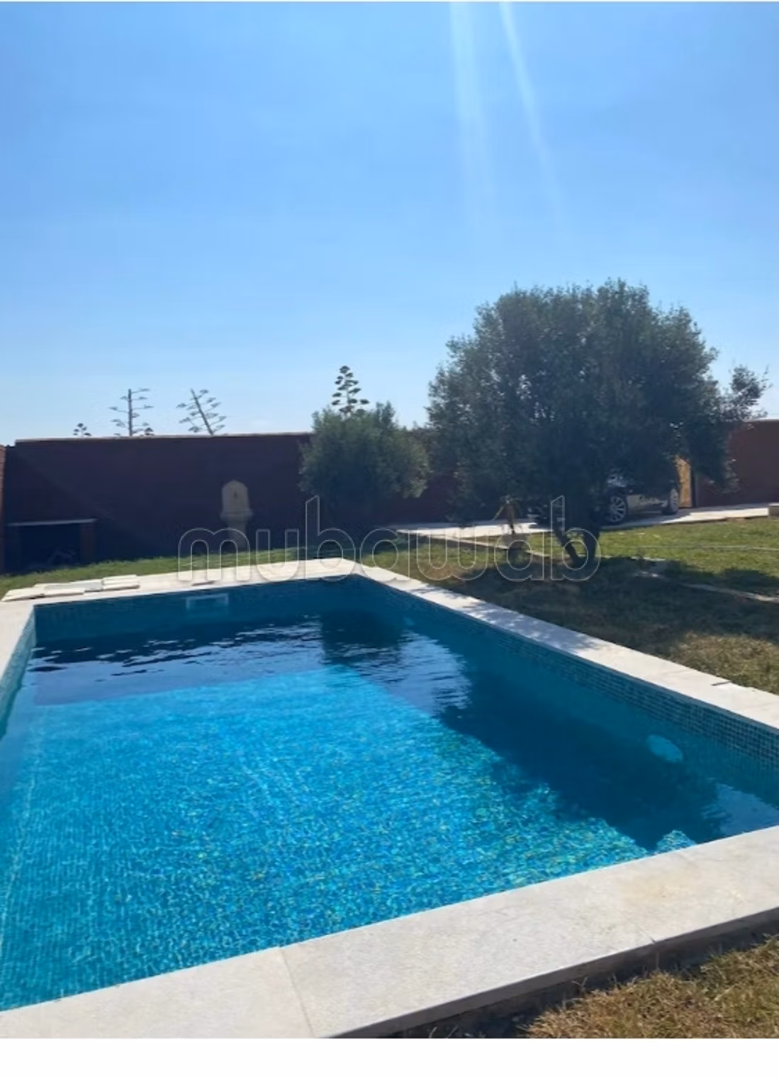 Posizione della casa vacanze a Hammamet Sud. Superficie 500 m². Posti auto e giardino
