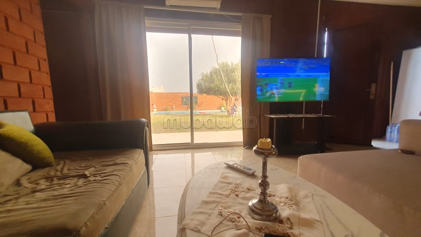 Posizione della casa vacanze a Hammamet Sud. Superficie 500 m². Posti auto e giardino