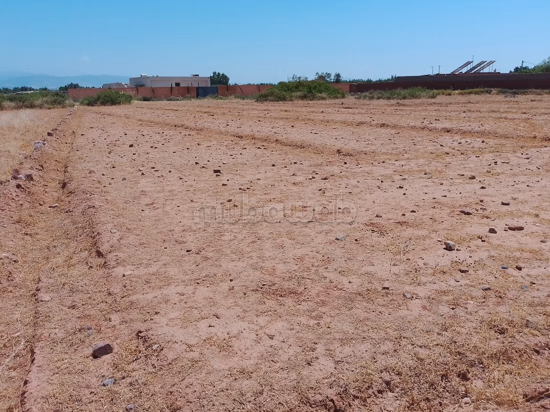 Land of 2630 m for sale on Ourika Road