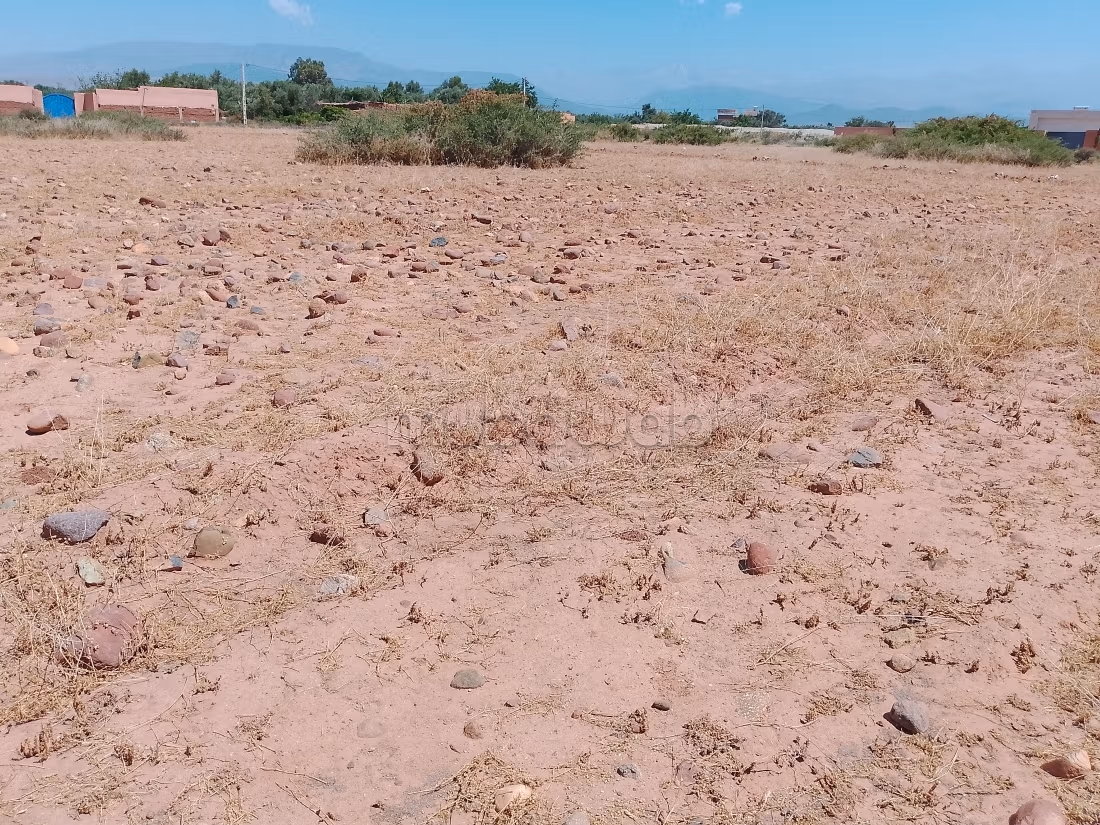 Land of 2630 m for sale on Ourika Road