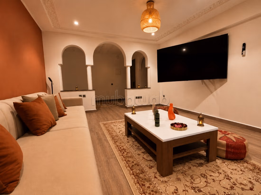Bel appartement à vendre à Guéliz. Surface totale 78 m². Meublé — 2