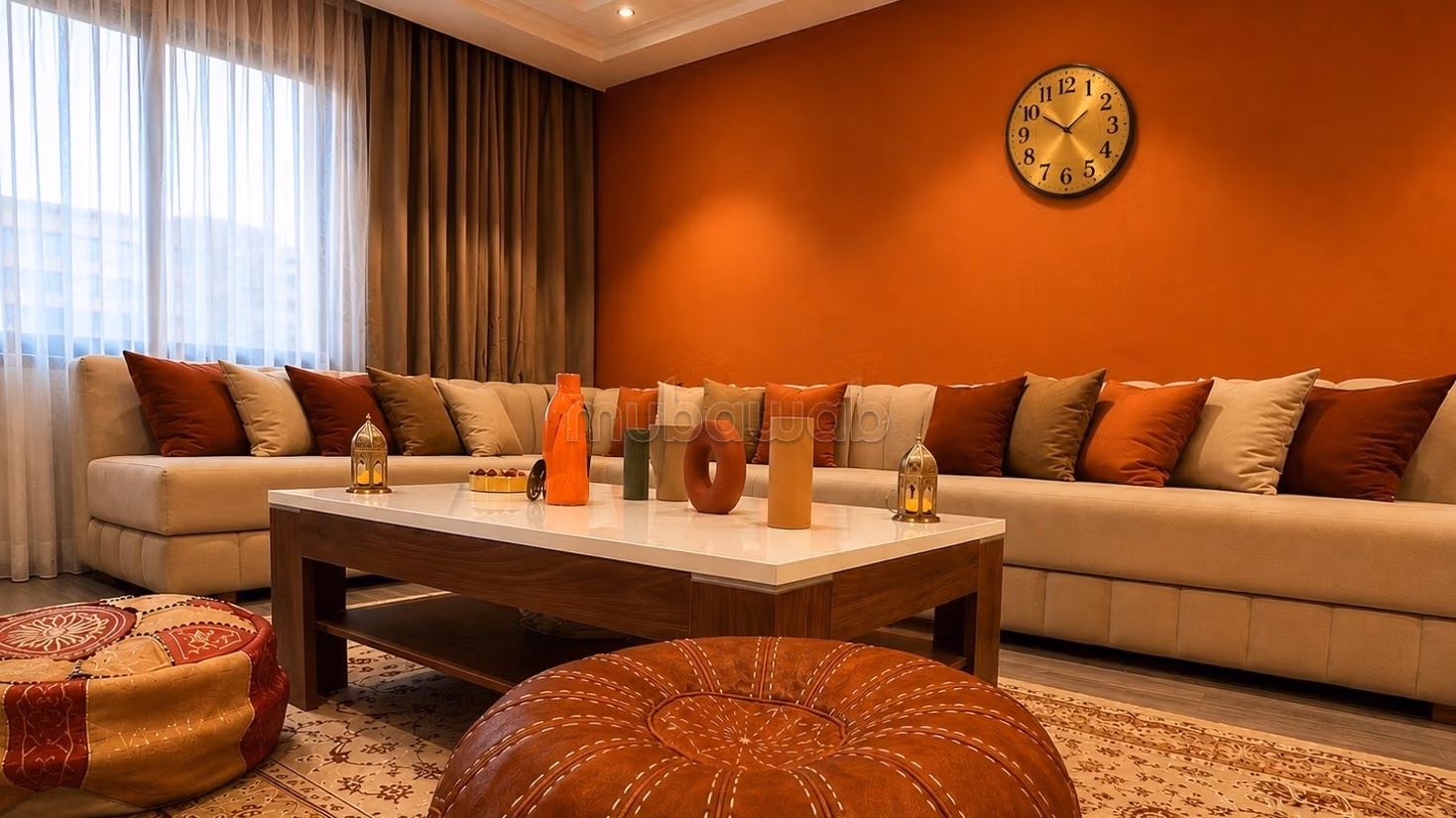 Bel appartement à vendre à Guéliz. Surface totale 78 m². Meublé — 4