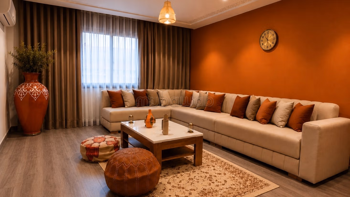 Bel appartement à vendre à Guéliz. Surface totale 78 m². Meublé — 6