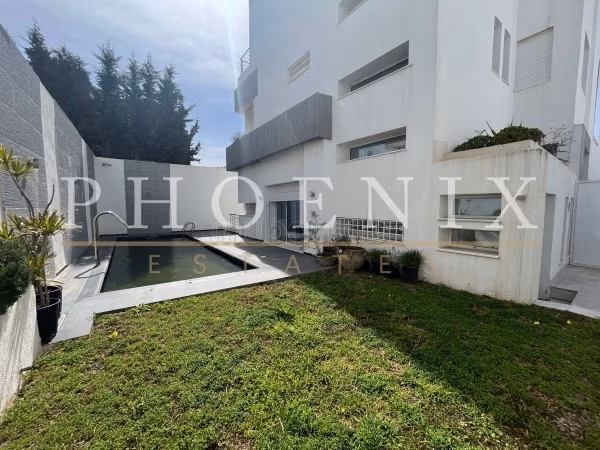 Villa S5 arredabile con piscina nel cuore di La Marsa