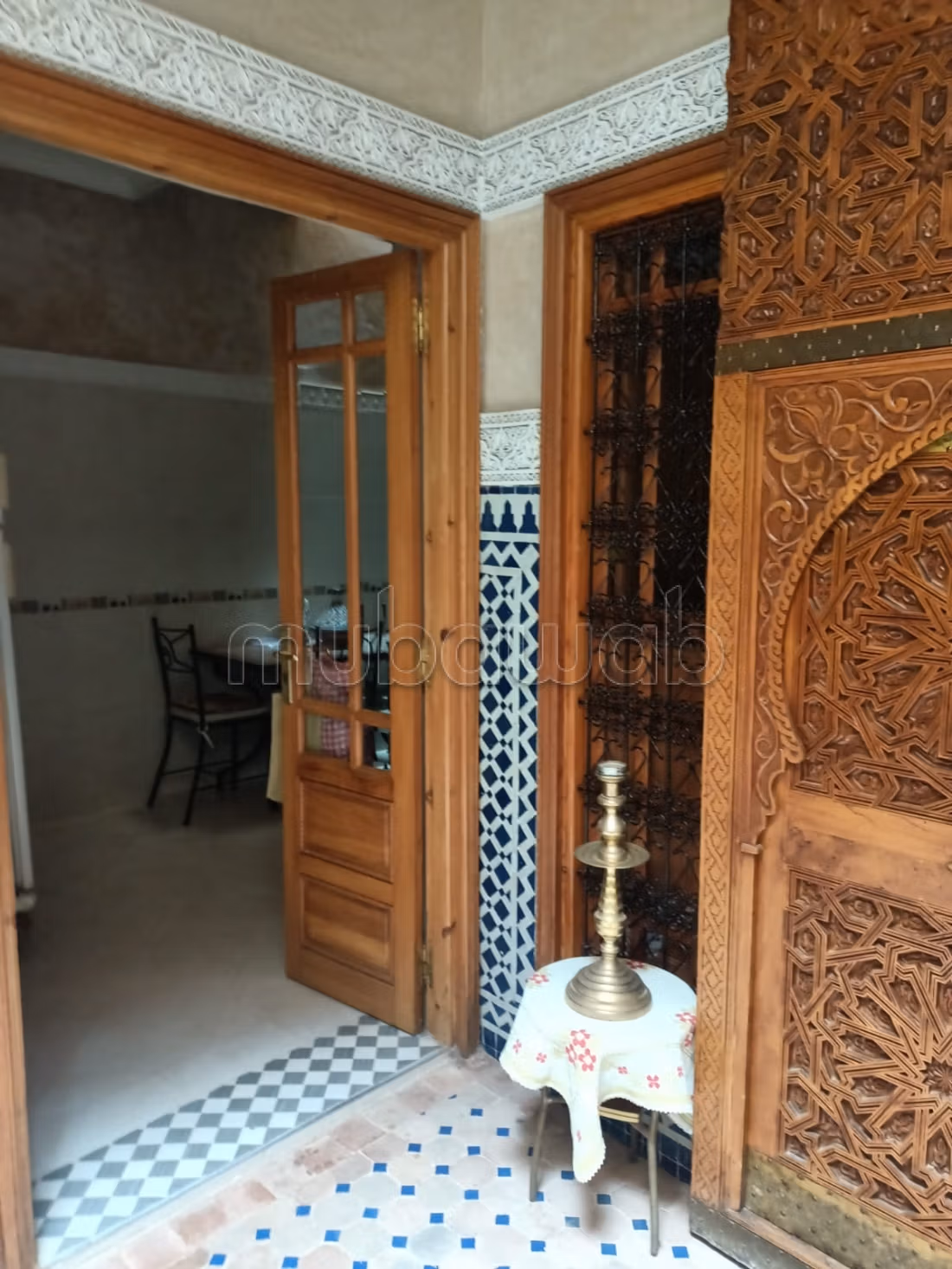 Bellissimo riad in vendita a Derb Dabachi con 6 camere piacevoli