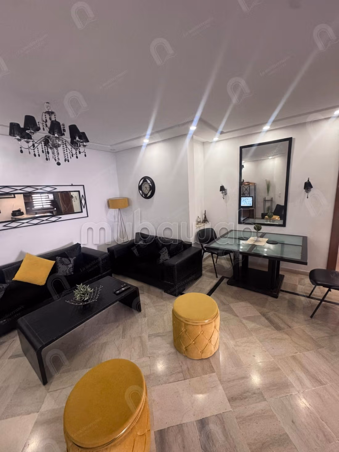 A louer un appartement S3 hst meublé à denden