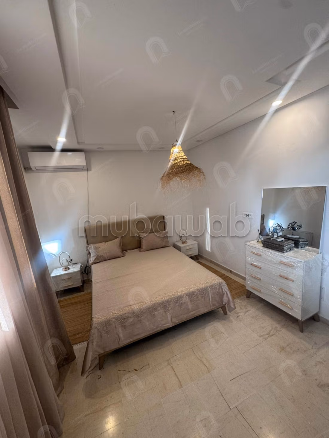 A louer un appartement S3 hst meublé à denden