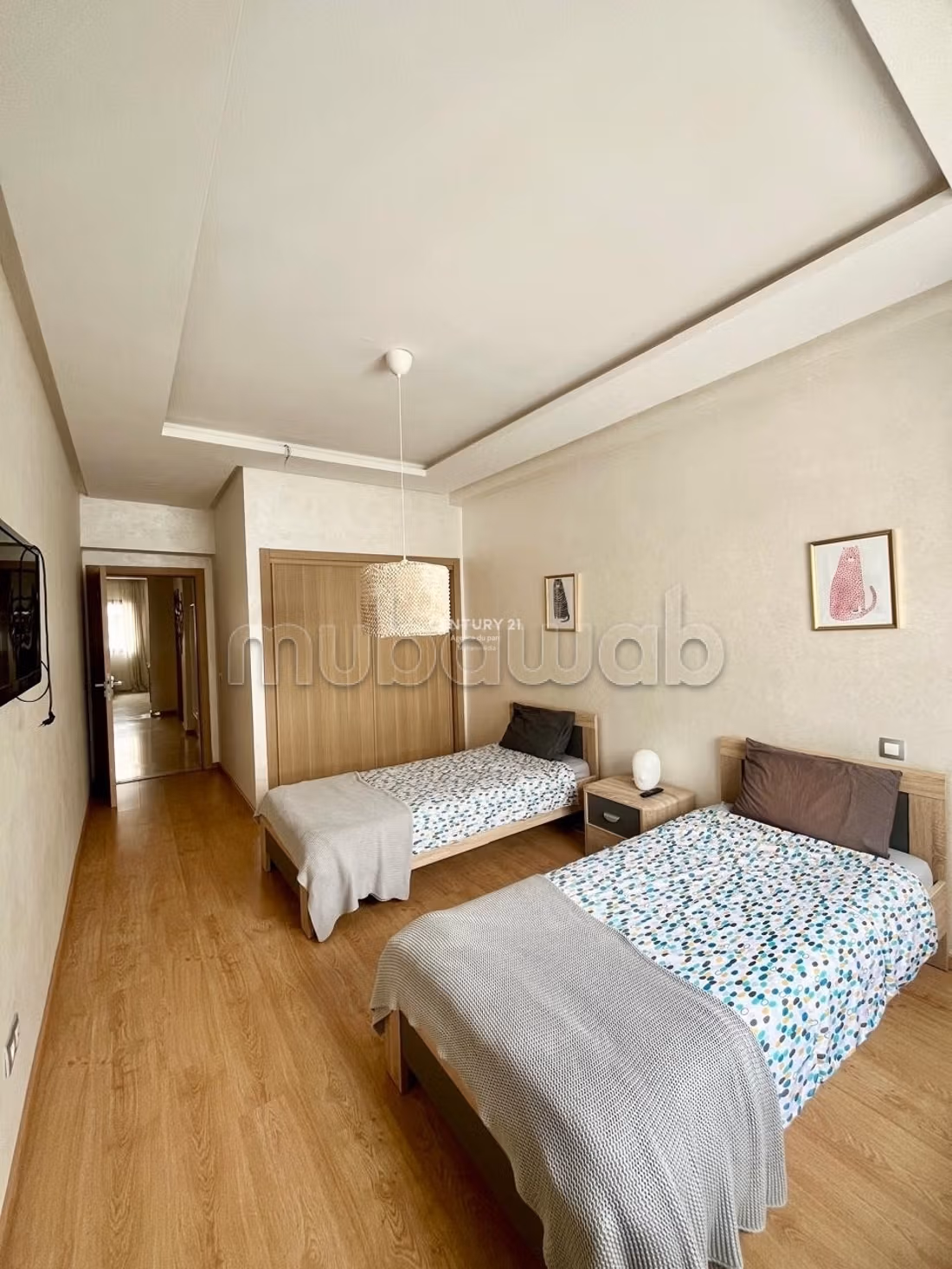 Bel appartement meublé de 80 m² a louer