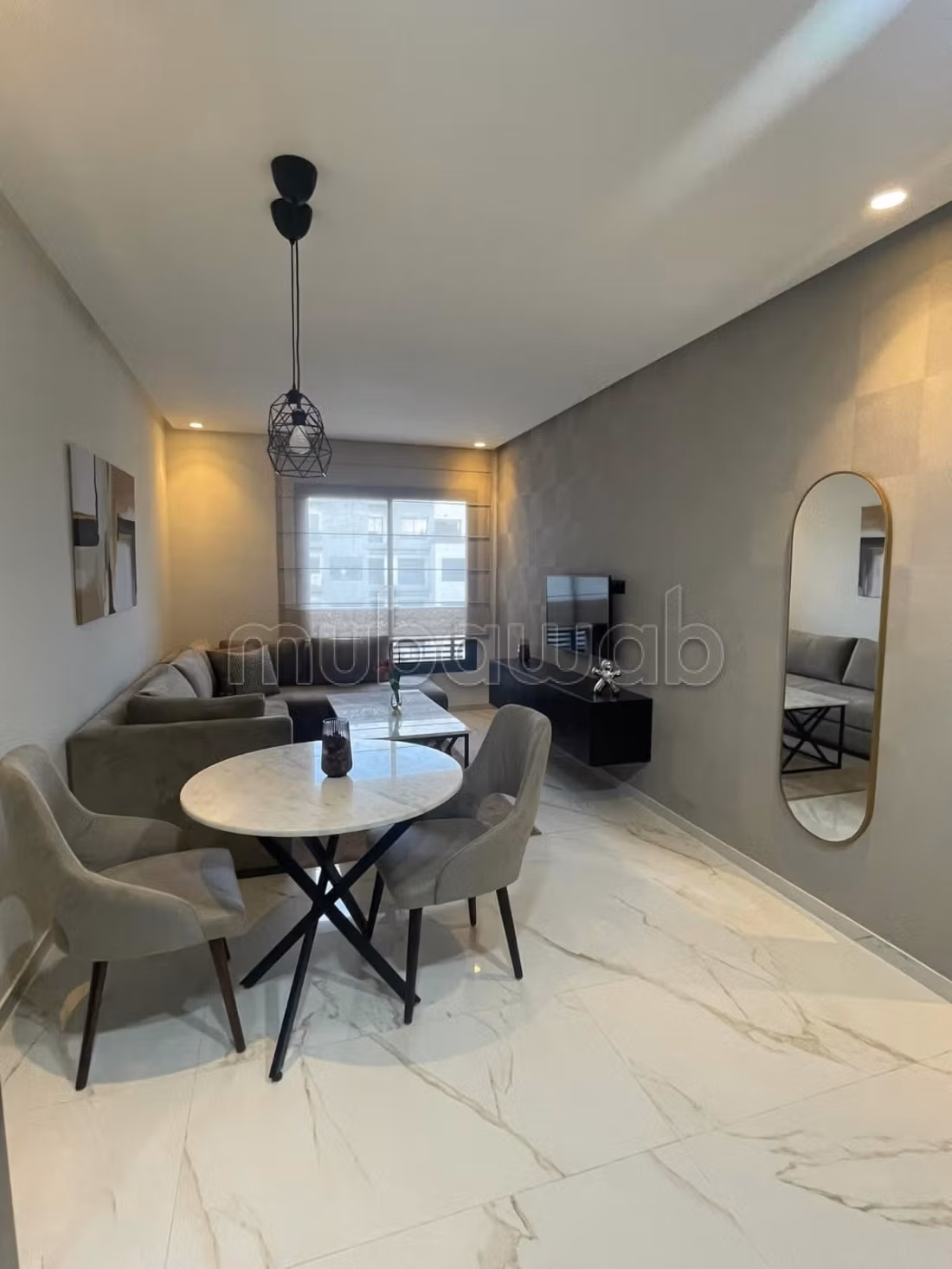Superbe appartement à louer à Maârif. 1 Pièce. Meublé