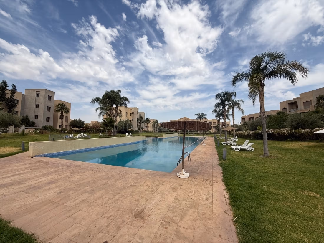 À VENDRE – 3 chambres rez de jardin à Prestigia Marrakech — 3