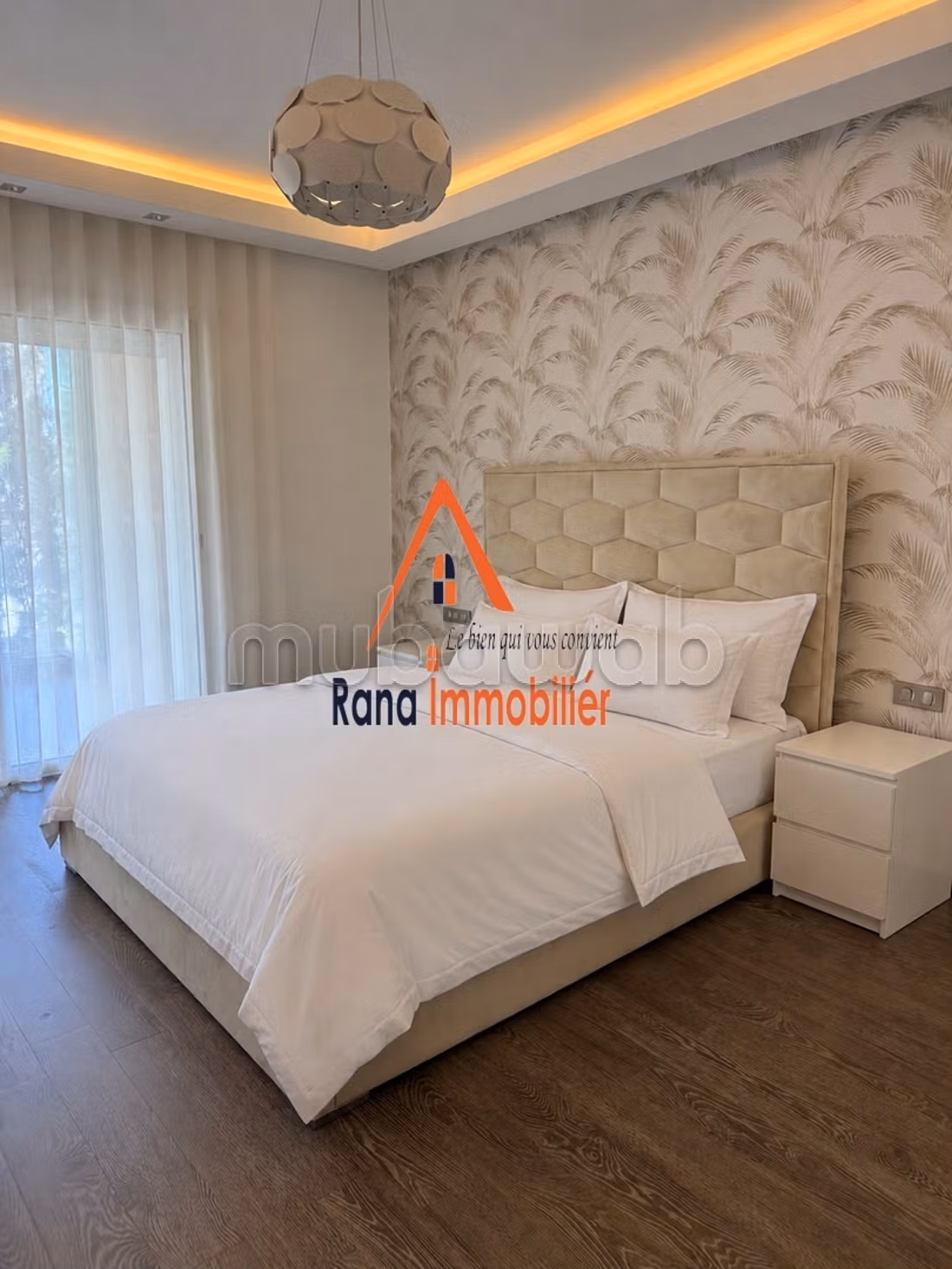 Appartement meublé à louer sur Souissi 
Orangeraie — 2