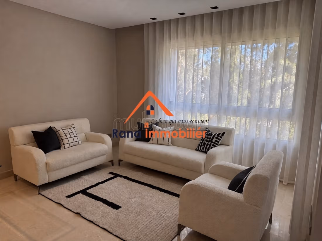 Appartement meublé à louer sur Souissi 
Orangeraie — 4