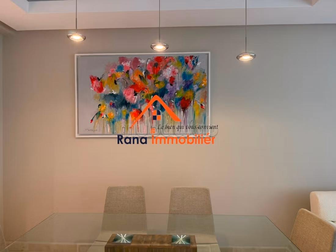 Appartement meublé à louer sur Souissi 
Orangeraie — 5