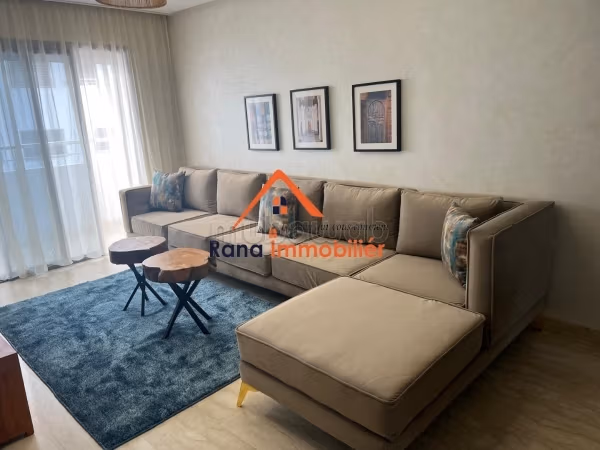 Appartement meublé à louer sur Souissi 
Orangeraie