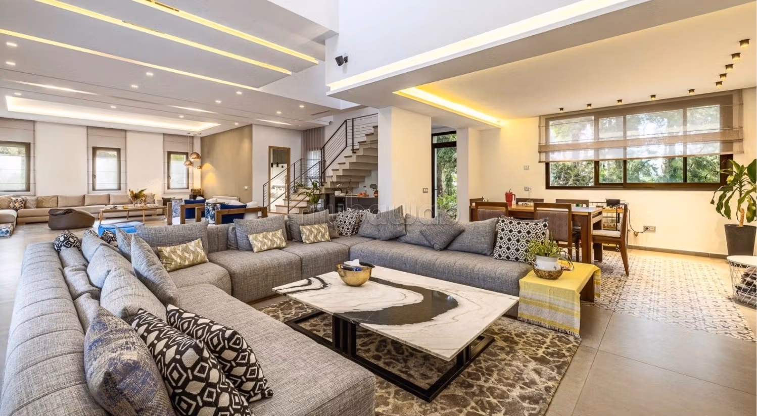 À louer – Ensemble de deux villas jumelées L’Orangeraie Souissi, Rabat
