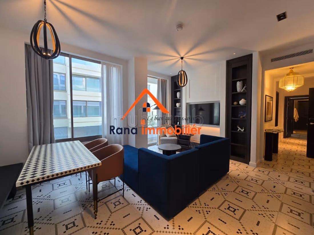 Appartement meublé à louer sur Marina Bouregreg