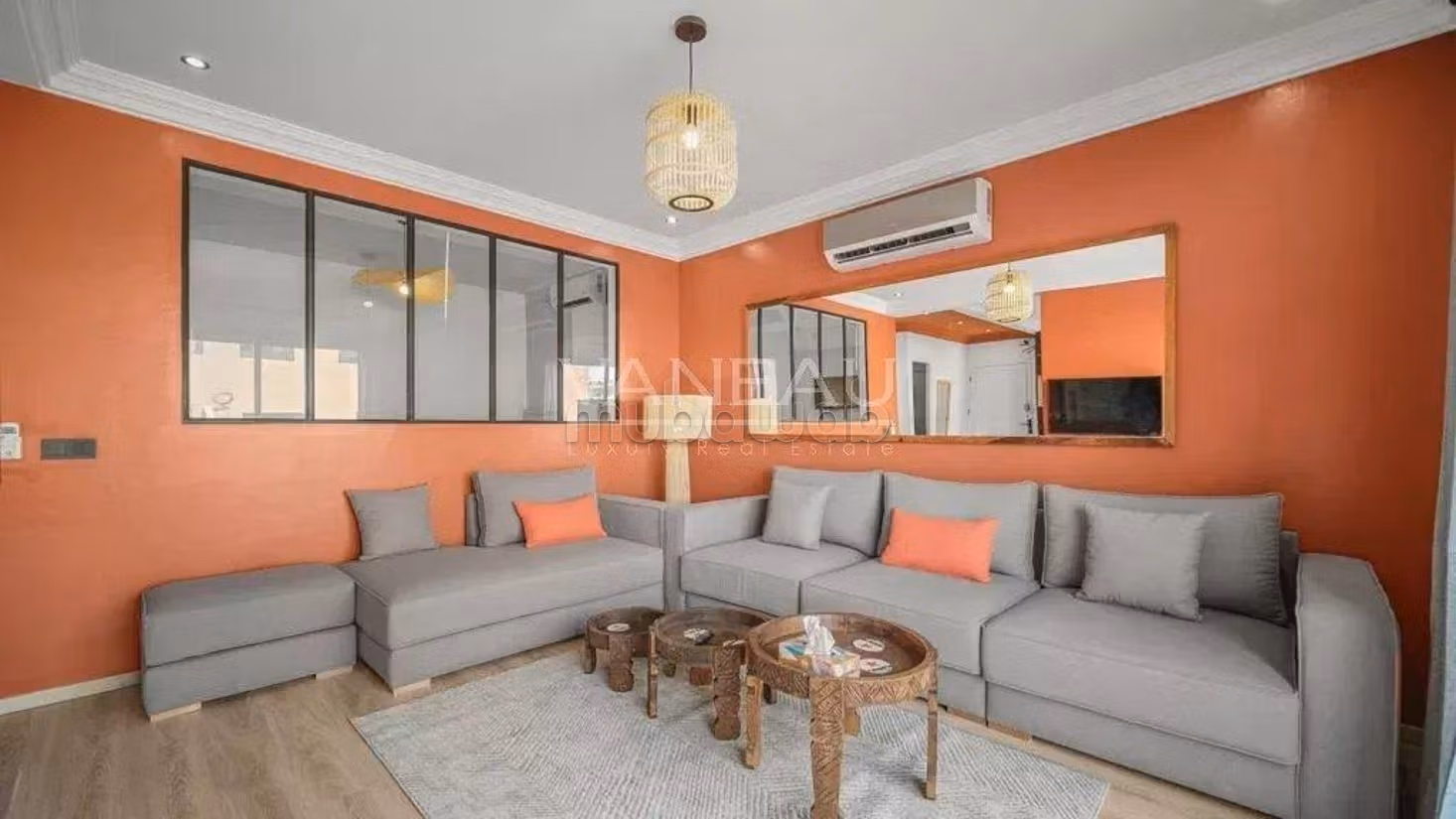 Te koop: Prachtig appartement met 3 slaapkamers in het hart van Gueliz