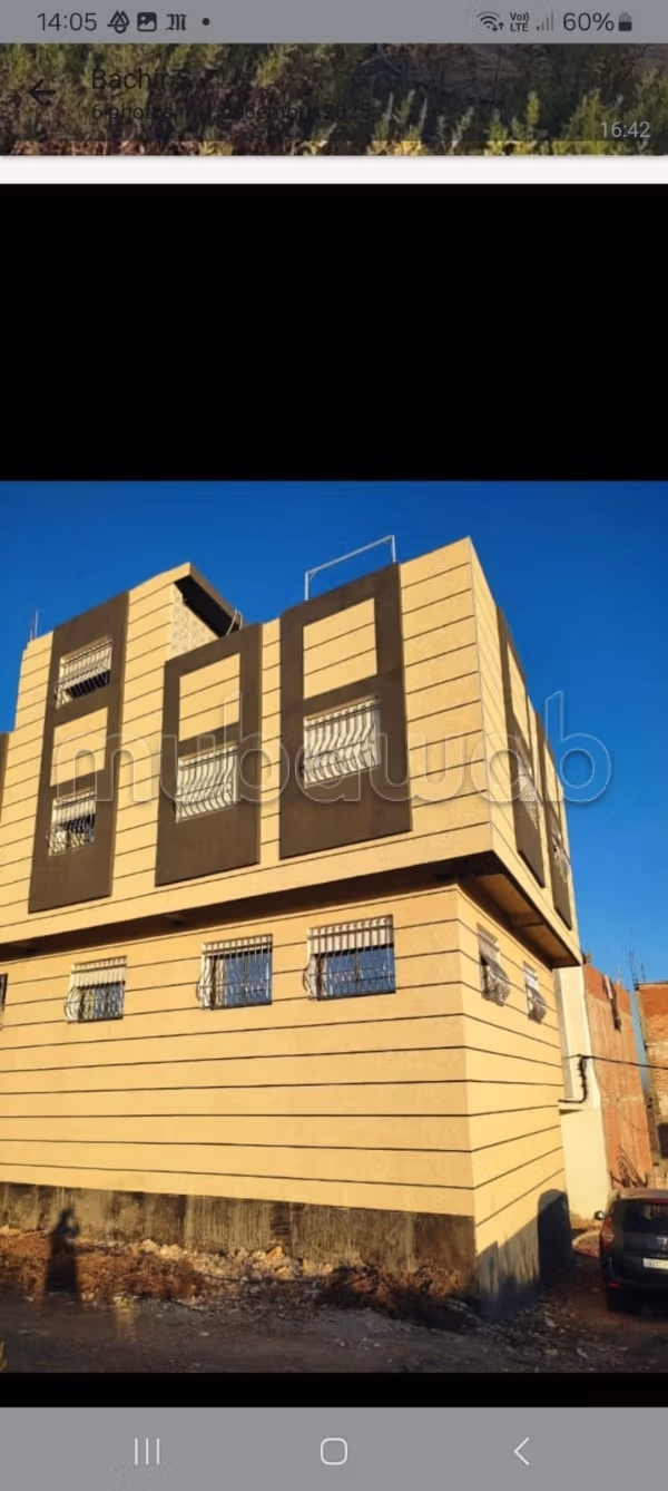 Maison à vendre gzenaya 
aïn laasel 
sidi hsain