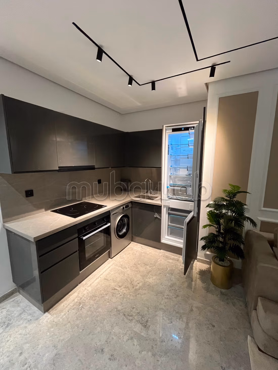 Studio pour la location longue durée Abdelmoumen, Balcon, parking, salle de sport, rooftop — 3