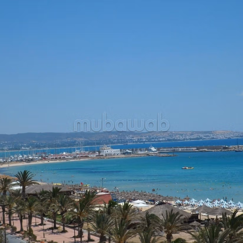 Appartamenti in affitto a Yasmine Hammamet. 1 bella camera. Antenna parabolica e porta blindata