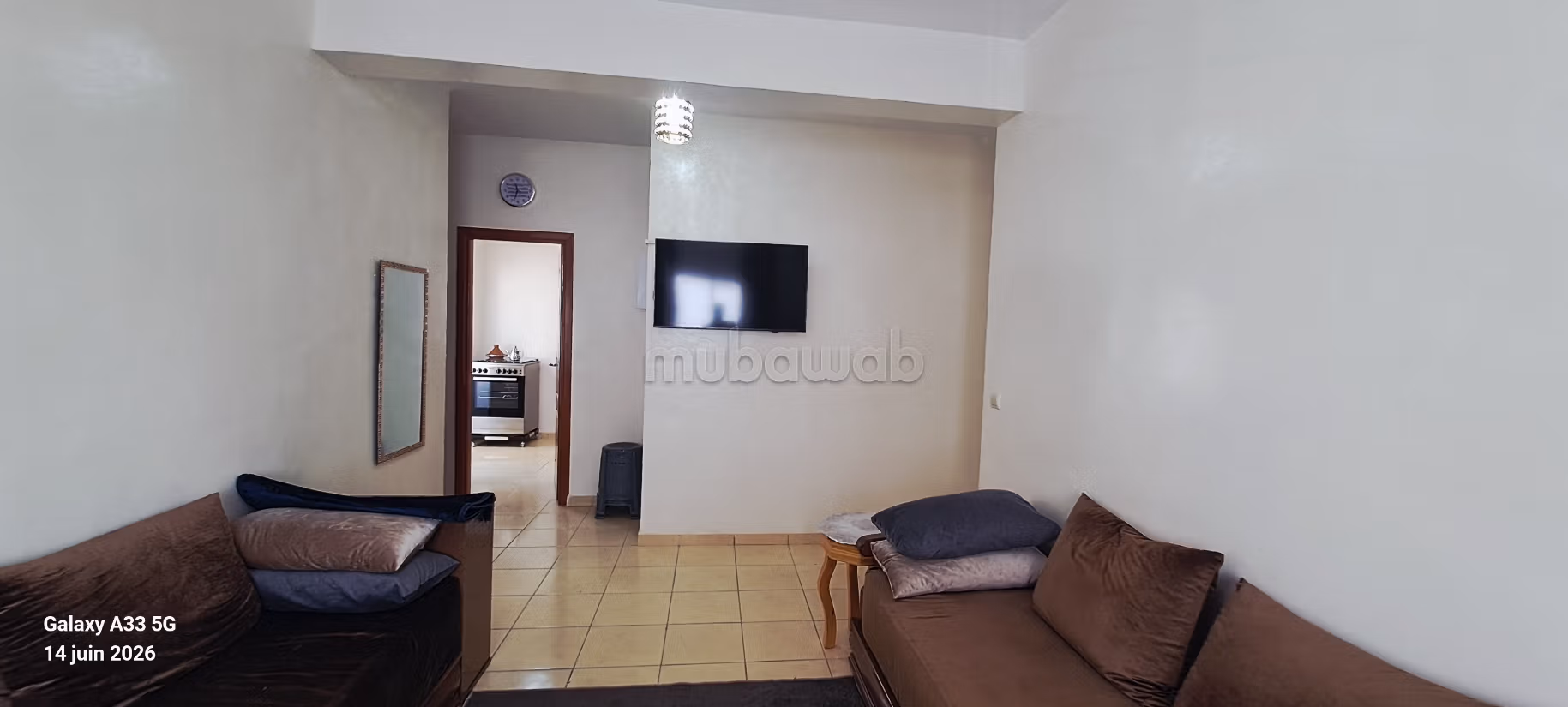 Appartement calme double facade