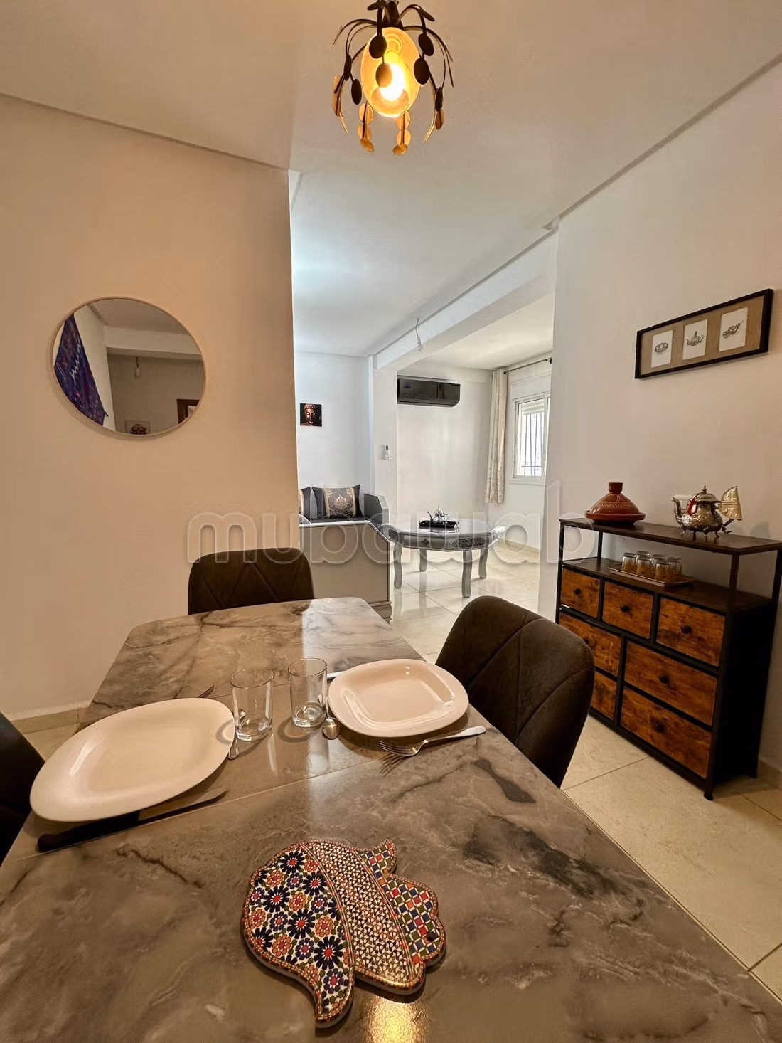 Seafront beach Houara 73m2 medium standing