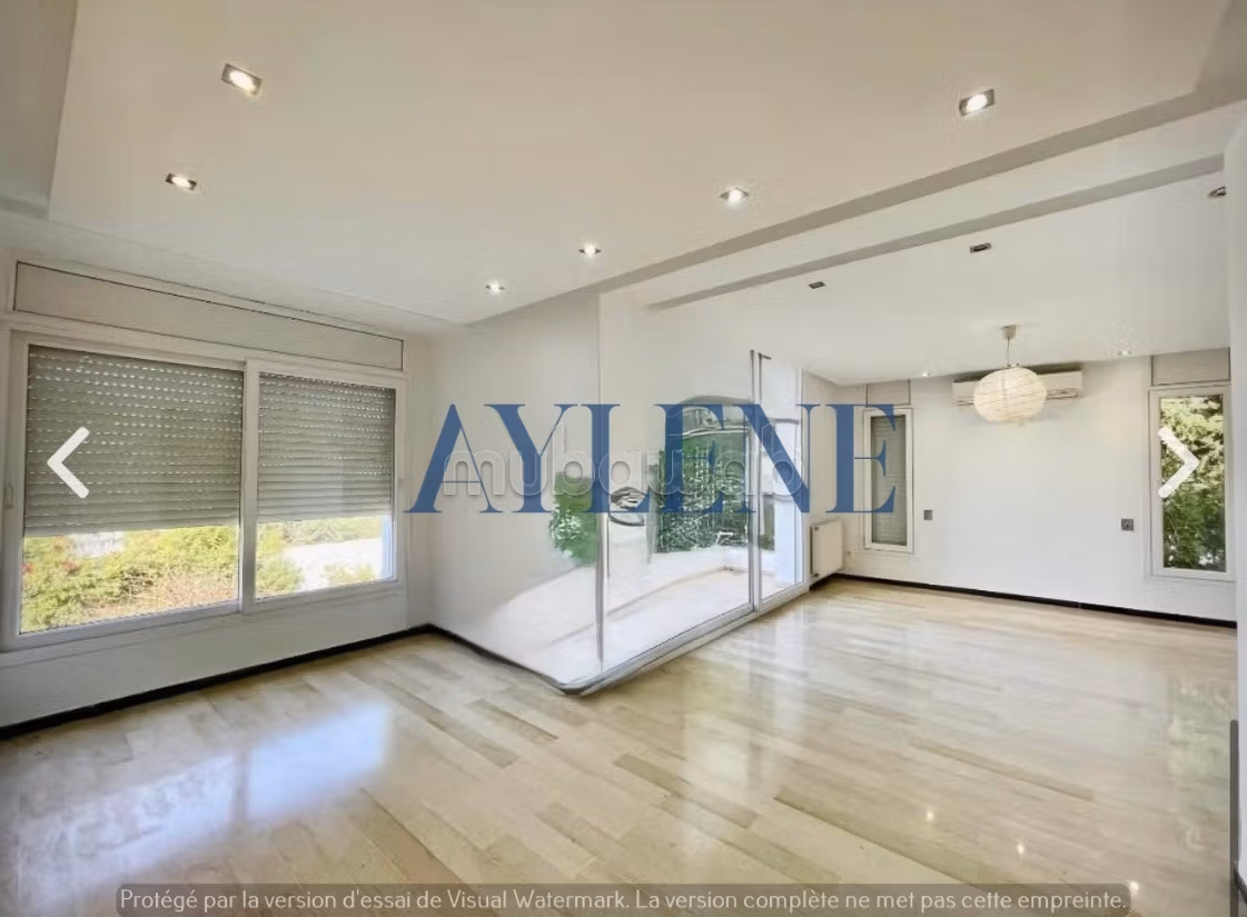 Villa S4 con piscina e giardino in affitto a La Marsa