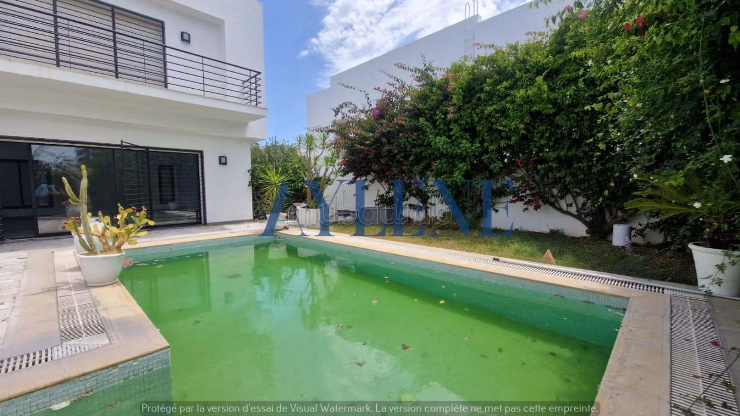 Villa S5 with swimming pool in Gammarth
